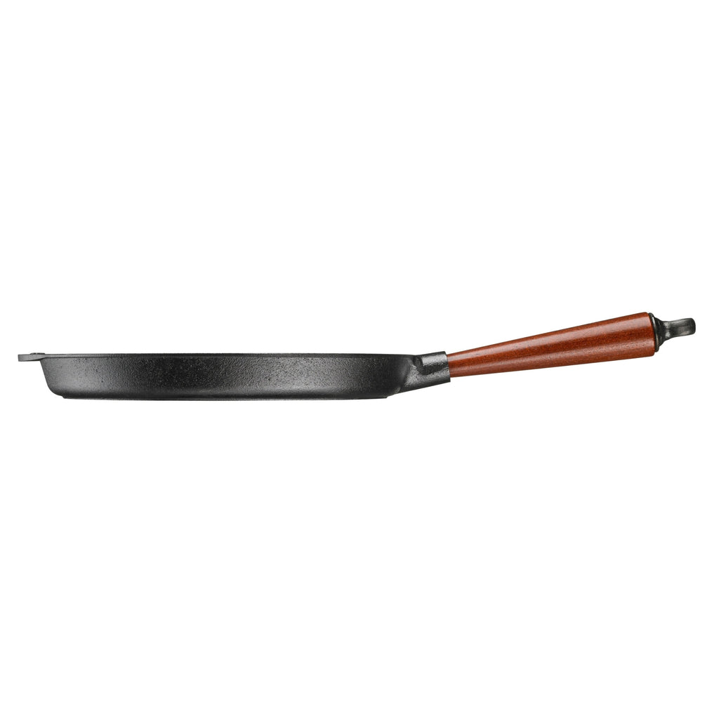 Skeppshult cast iron grill pan 28 cm with a wooden handle