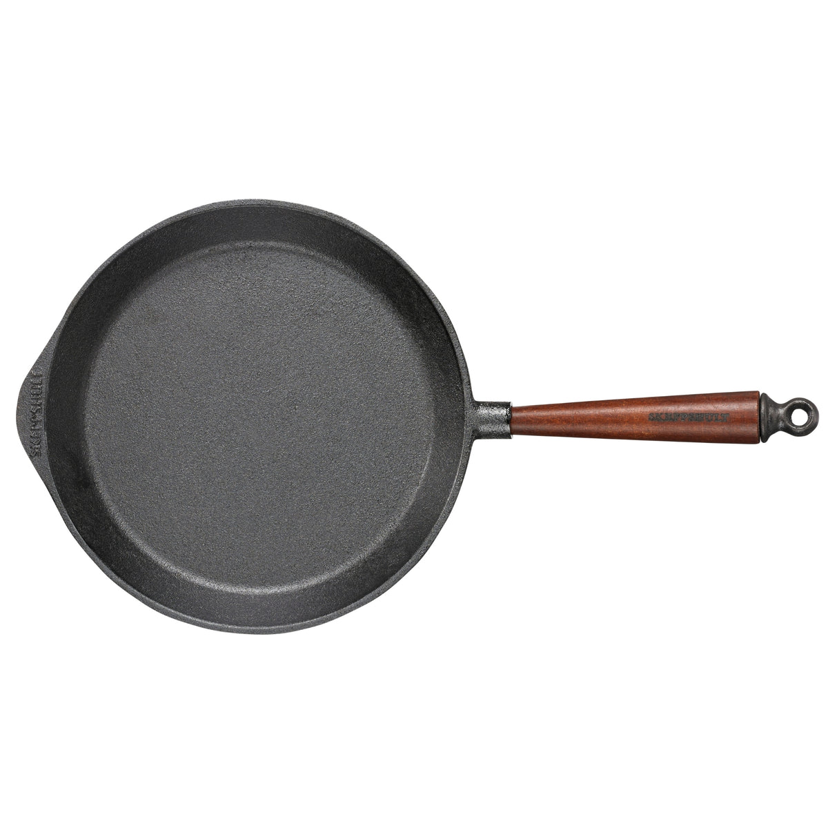 Skeppshult cast iron skillet 28 cm with a wooden handle