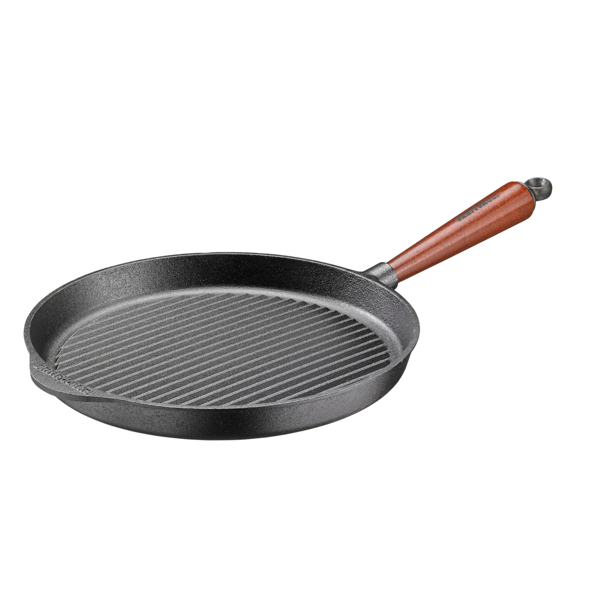 Skeppshult cast iron grill pan 28 cm with a wooden handle